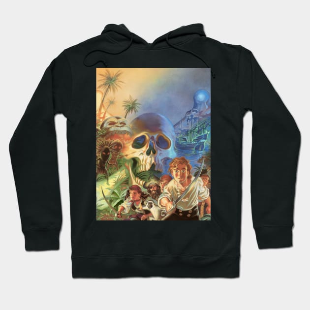 Secret of Monkey Island [Textless] Hoodie by Zagreba